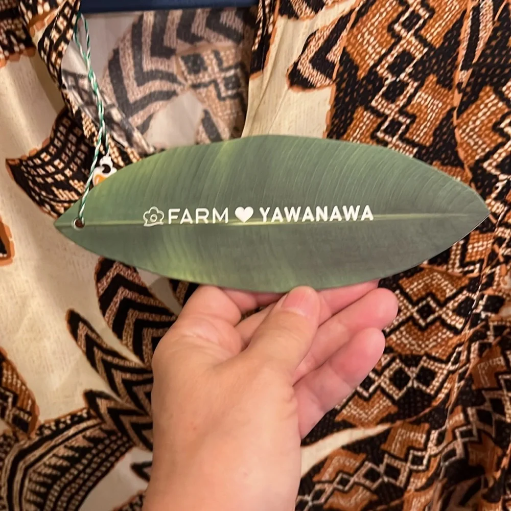 NWT Farm Rio Yawanawa Banana Lenzing Evovero Vanahu blouse - Picture 14 of 15